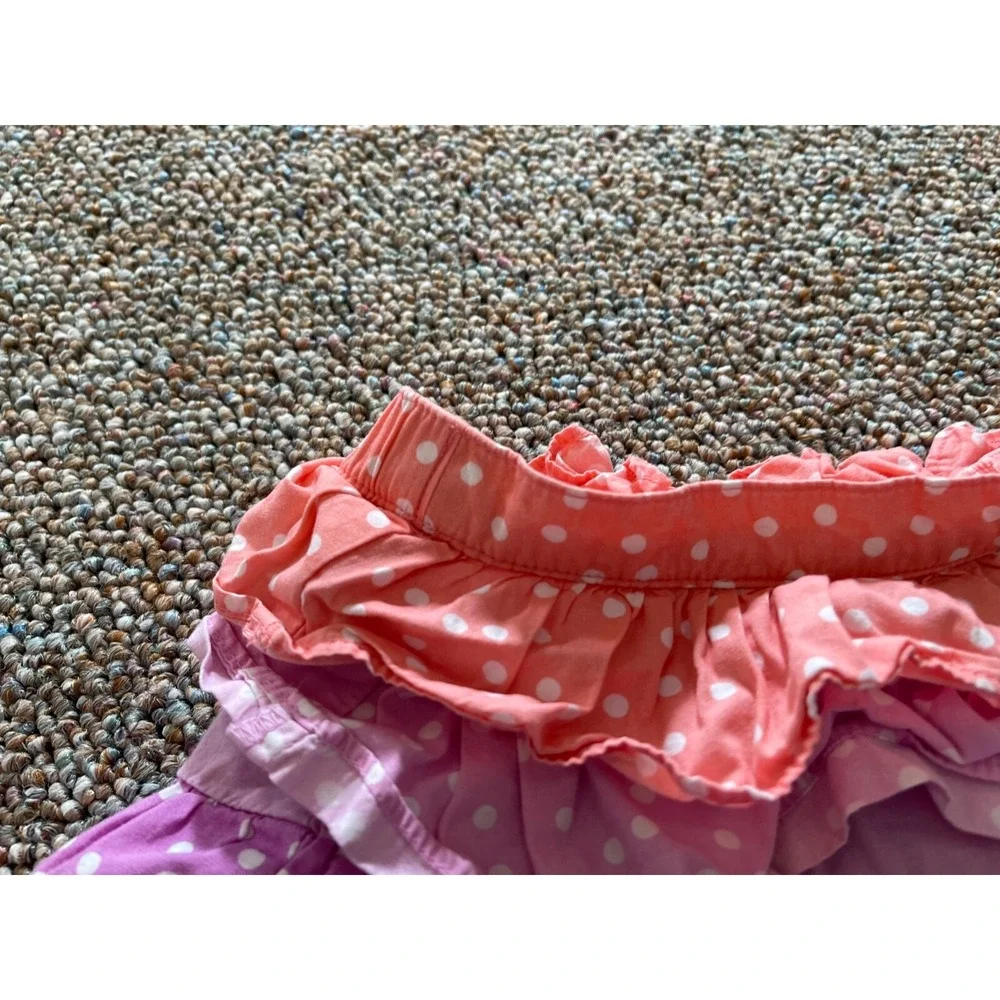Gymboree Girls Tiered Spotted Mini Skirt 6-12M